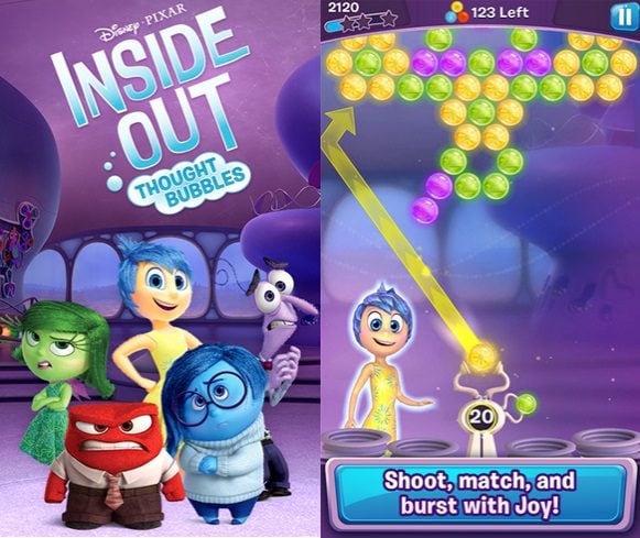 Disney’s Inside Out Thought Bubbles Game Now Available For Download From Windows Phone Store