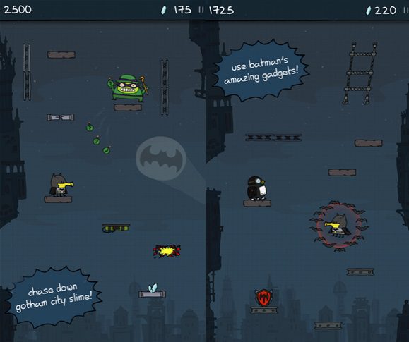 This new game lets you play Doodle Jump as DC Super Heroes