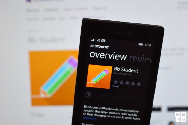 Blackboard official BB Student app for Windows Phone and desktop discovered