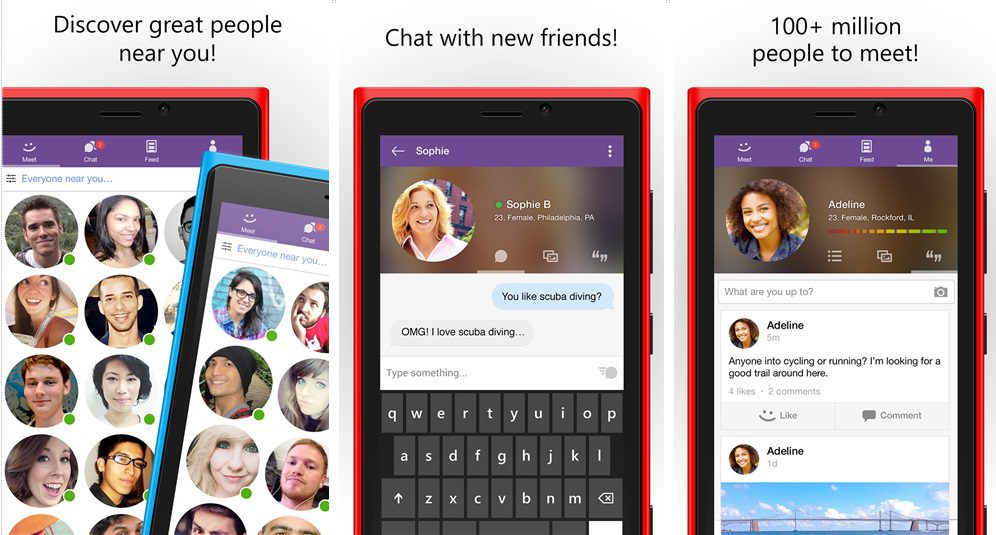 MeetMe App Now Available For Download From Windows Phone Store