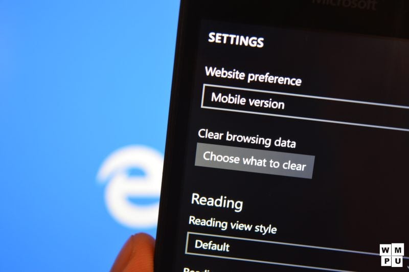 Windows 10 Mobile 10149: Microsoft Edge can now open desktop version of websites