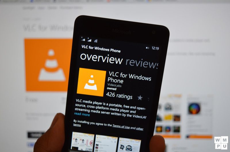 Katso ensin VLC UWP -sovellus Windows 10 Mobilelle