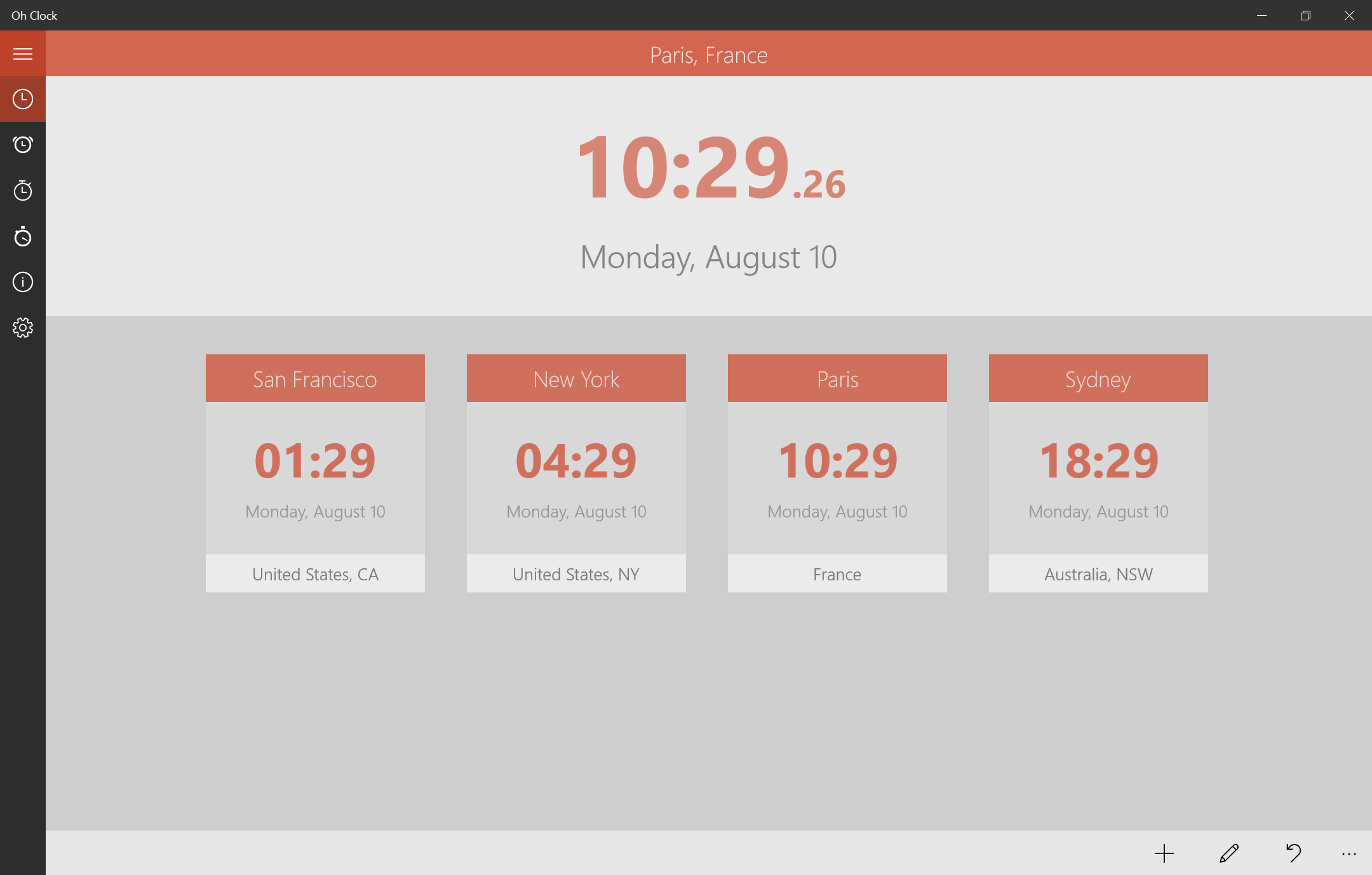 alarm clock app for windows 10