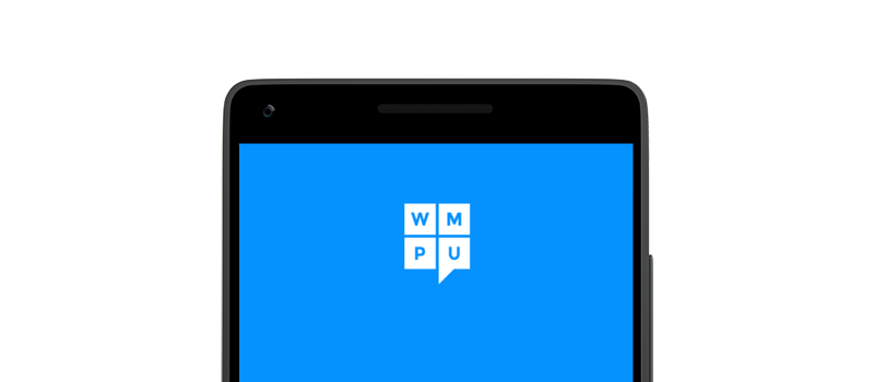 Die offizielle WMPoweruser App holt ein kleines Update ab
