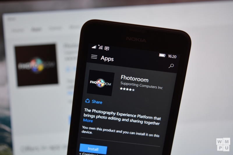 Fhotoroom updated for Windows 10