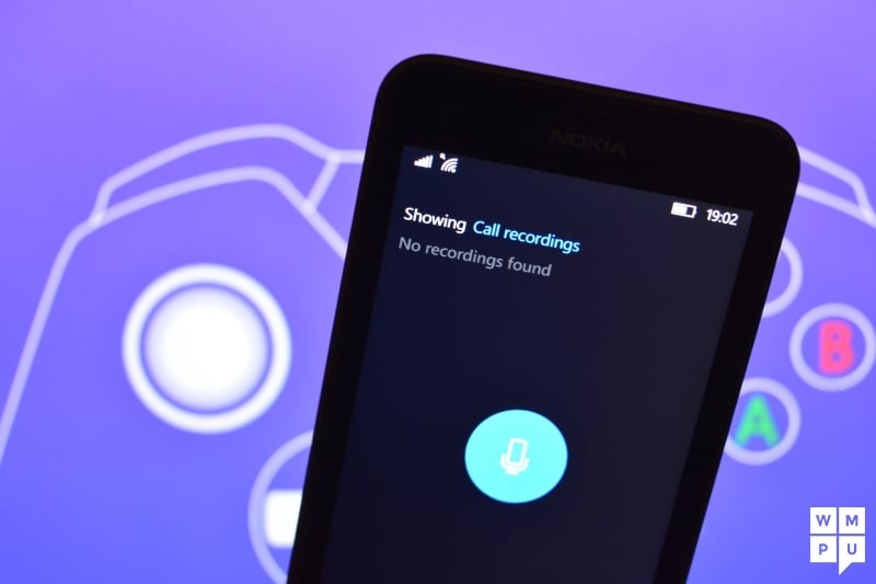 Call Recordings shows up on the Voice Recorder app on Windows 10 Mobile