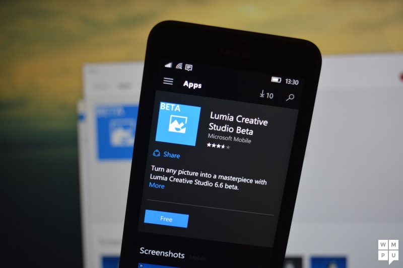 Lumia Creative Studio Beta now available for Windows 10 Mobile