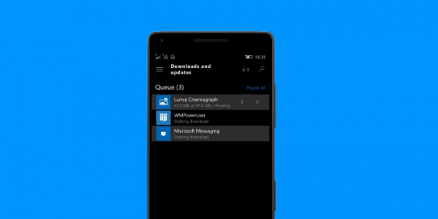Microsoft messaging updated for Windows 10 mobile devices