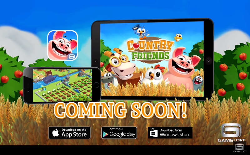 Gameloft's Farmville clone Country Friends coming to the Windows Store soon  - MSPoweruser