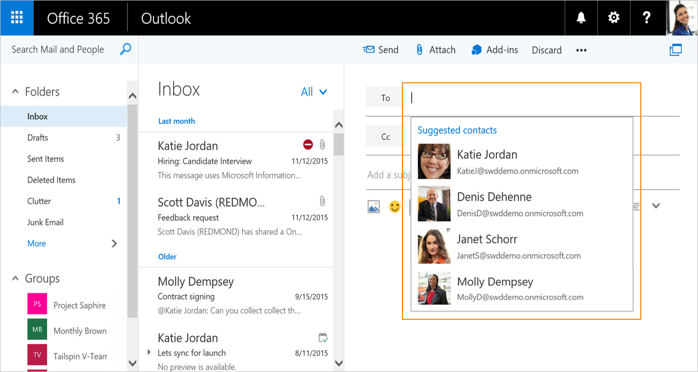 outlook 2013 and office 365