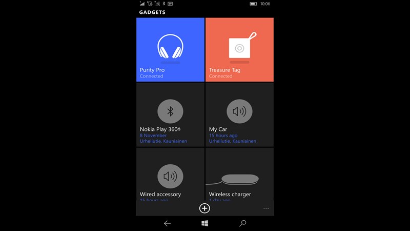 Windows 10 Mobile Gadgets App updated
