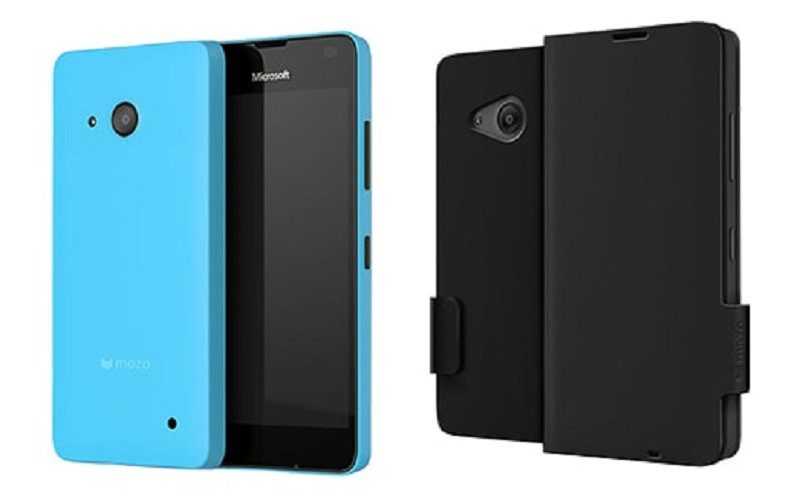 New Mozo replaceable backs for the Lumia 550 now on sale in Cyan and Black