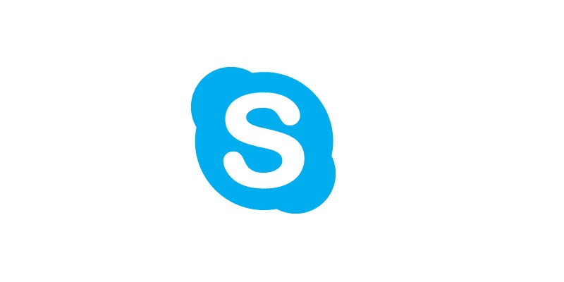 Logotyp för Skype