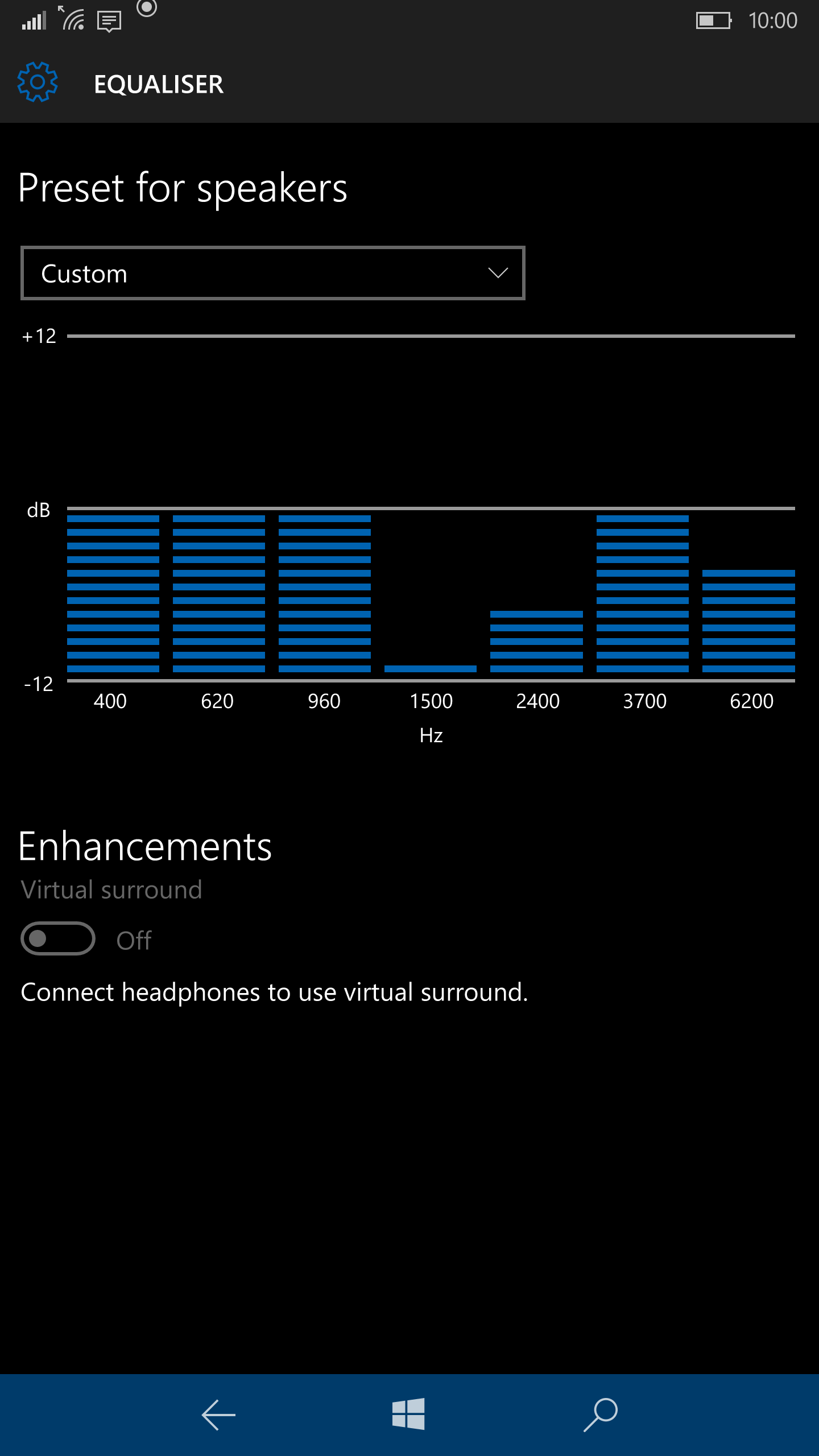 windows10 equalizer