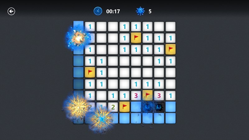 Microsoft Minesweeper updated for touch screens