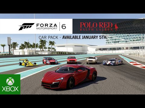 Forza Motorsport 6 Ralph Lauren Polo Red Car Pack Now Available For Download
