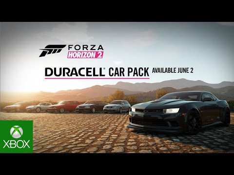 Forza Horizon 2 Duracell bilpakke nå tilgjengelig for nedlasting