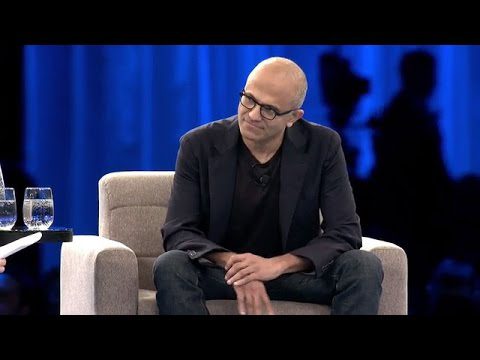 Watch The Whole Video Of Satya Nadella’s Interview At Dreamforce