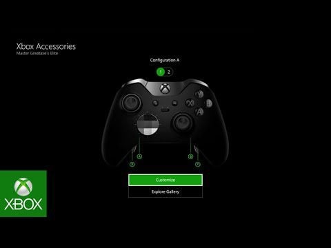 Microsoft détaille l'application d'accessoires Xbox qui vous permet de personnaliser la manette sans fil Xbox Elite