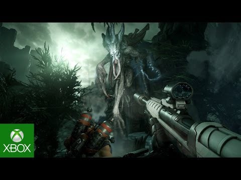 Take a look at Xbox One exclusive Evolve’s unique 4v1 hunt gameplay on a brand new map: Distillery.