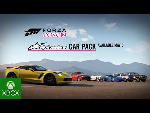 Forza Horizon 2 Alpinestars Car Pack זמין כעת להורדה ב-Xbox One