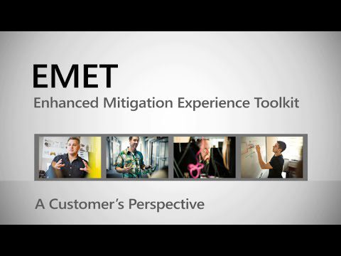 Microsoft kunngjør generell tilgjengelighet for Enhanced Mitigation Experience Toolkit (EMET) 5.0