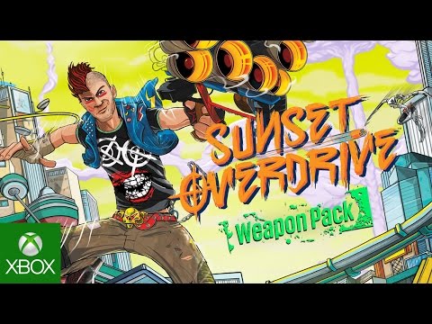 Sunset Overdrive：武器パックがここにあります。4つの新しい素晴らしい武器が含まれています