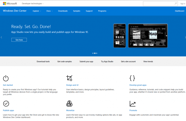 Microsoft updates its Dev Center with Multi-user and more