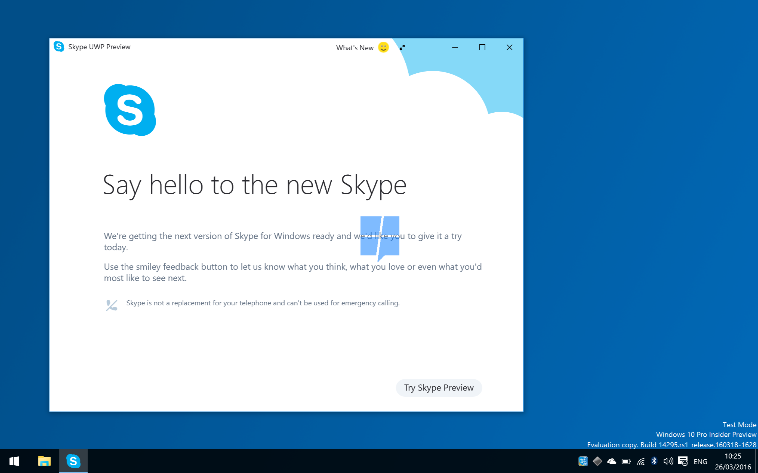 skype for windows 10