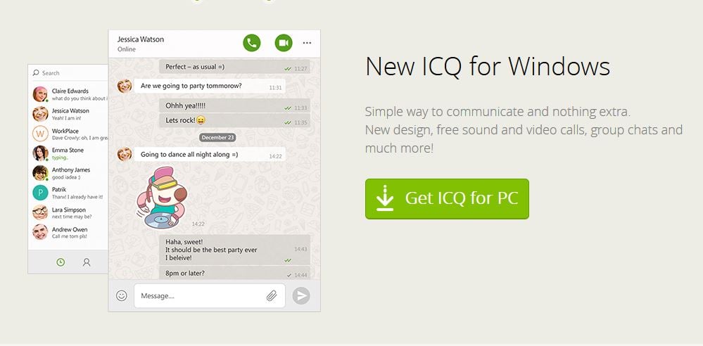 New ICQ for Windows available for download