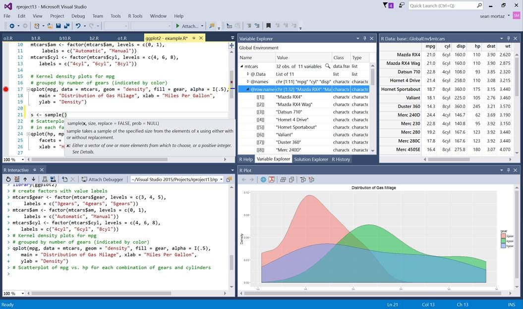 statistical tools for data analysis r