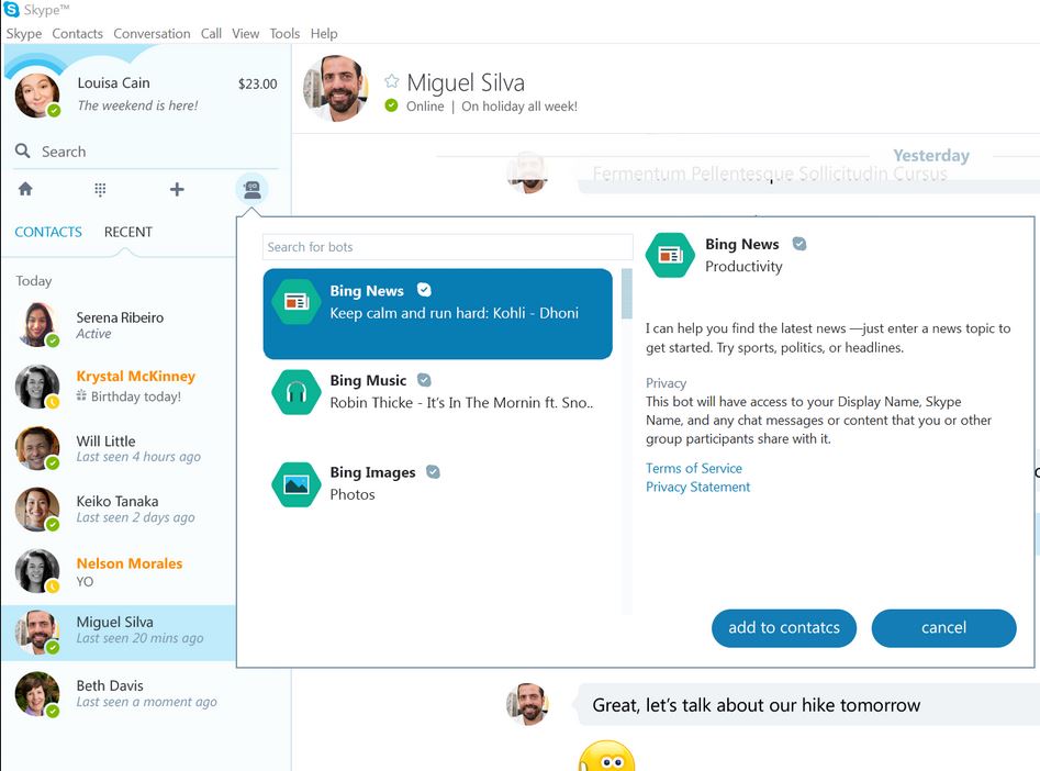 what is skype for desk top and skype for windows