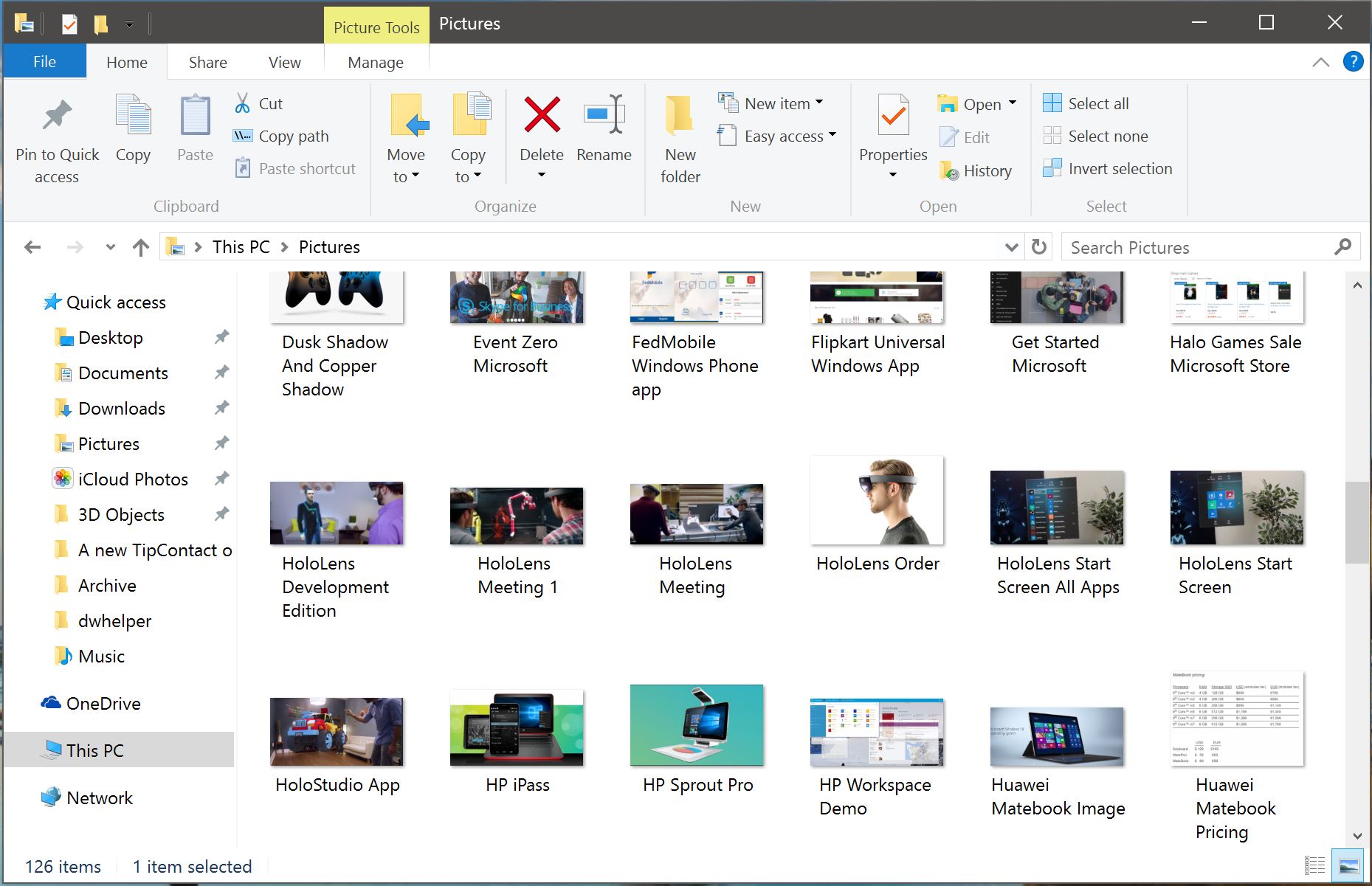 windows 10 view open files