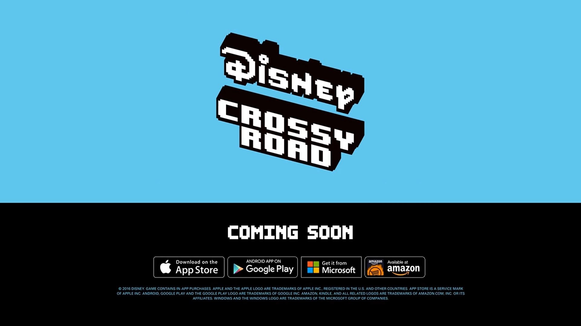 Disney'in yeni Crossy Road oyunu şimdi Windows Mağazasında