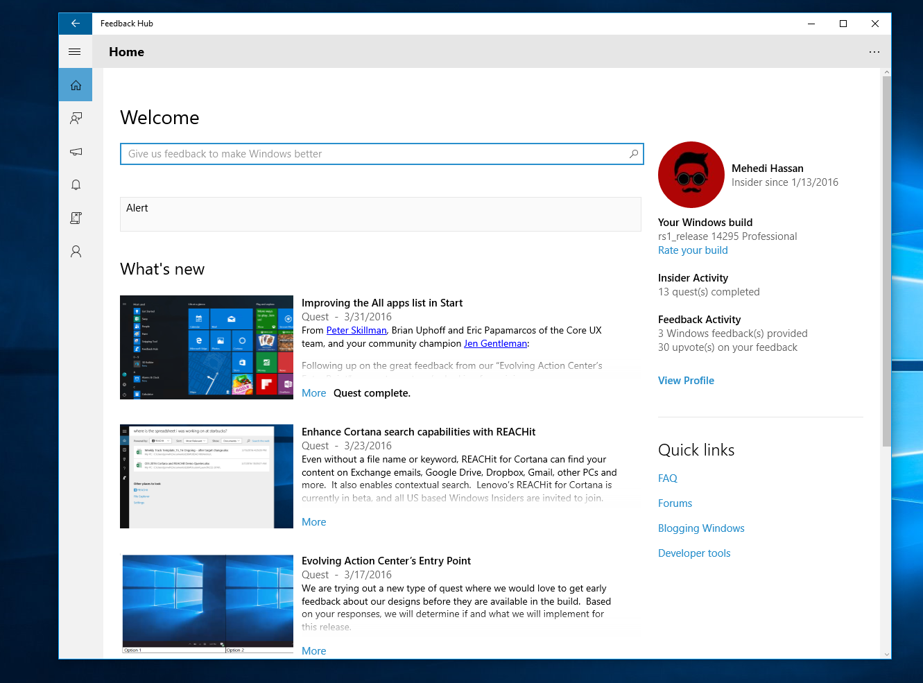 Microsoft updates Feedback Hub with “Language Community” app integration and more