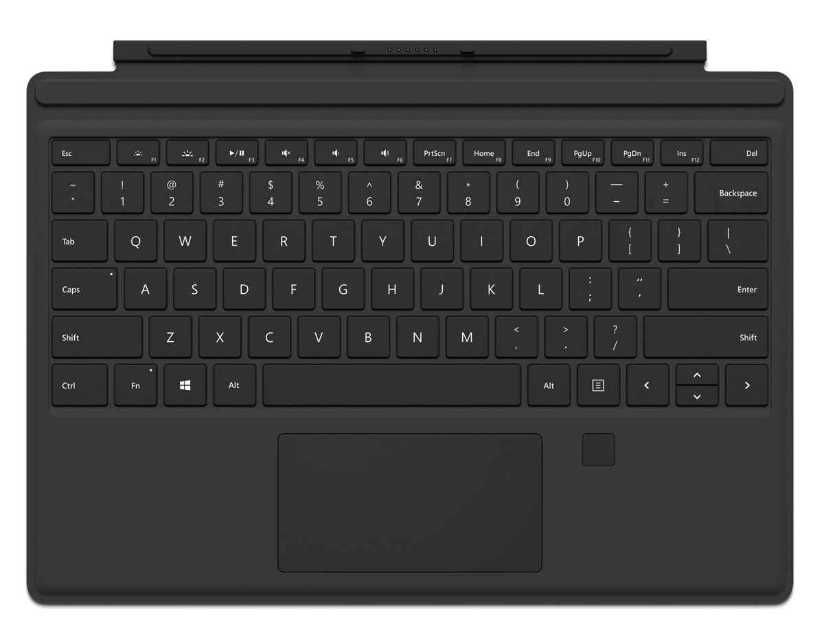 Capa Tipo Surface Pro 4 com ID de impressão digital agora disponível para pré-encomenda em 26 novos mercados