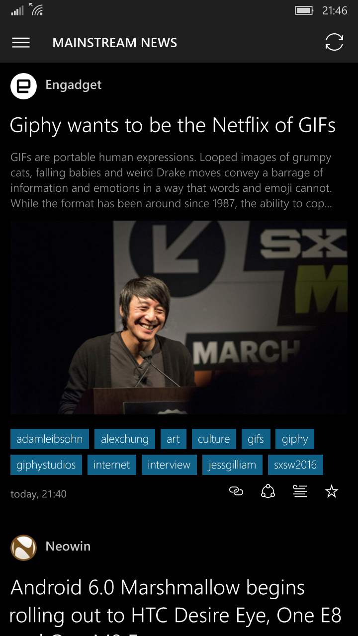 rss reader ios