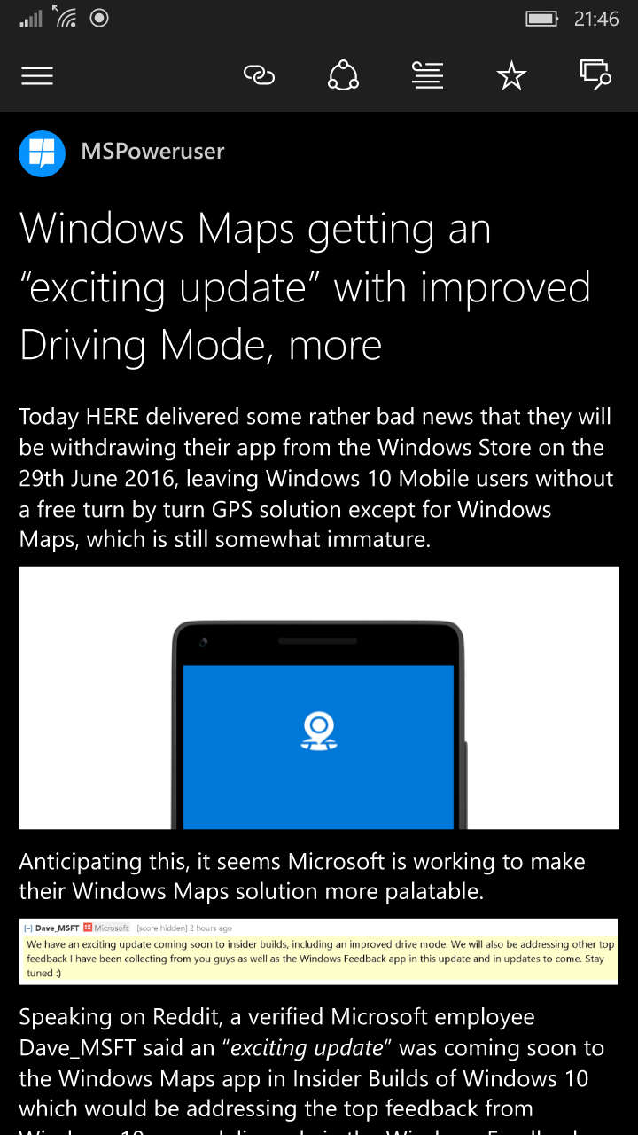 newsflow windows phone