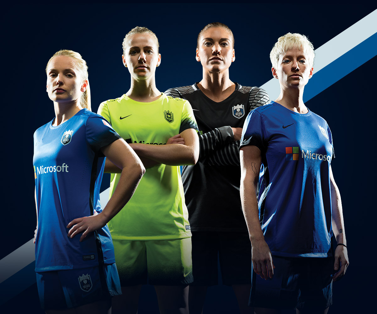 Seattle Reign FC announces Microsoft as its jersey sponsor and presenting partner for the 2016 season