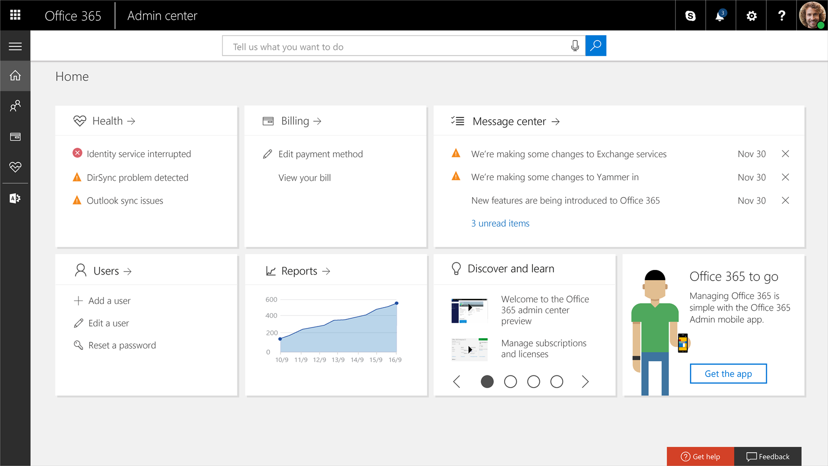 Microsoft highlights latest updates to Office 365 administration