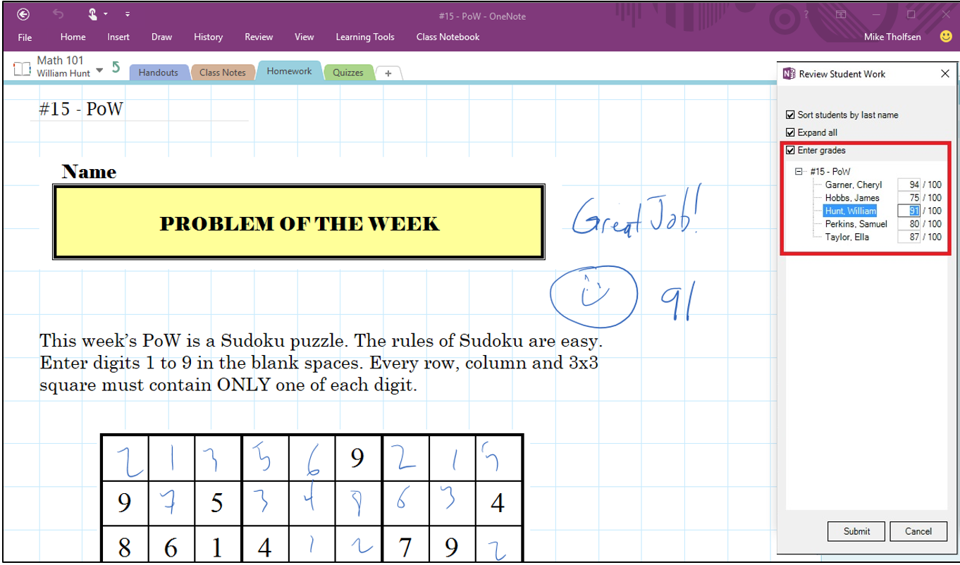 OneNote Class Notebook now supports read-only parent or guardian access