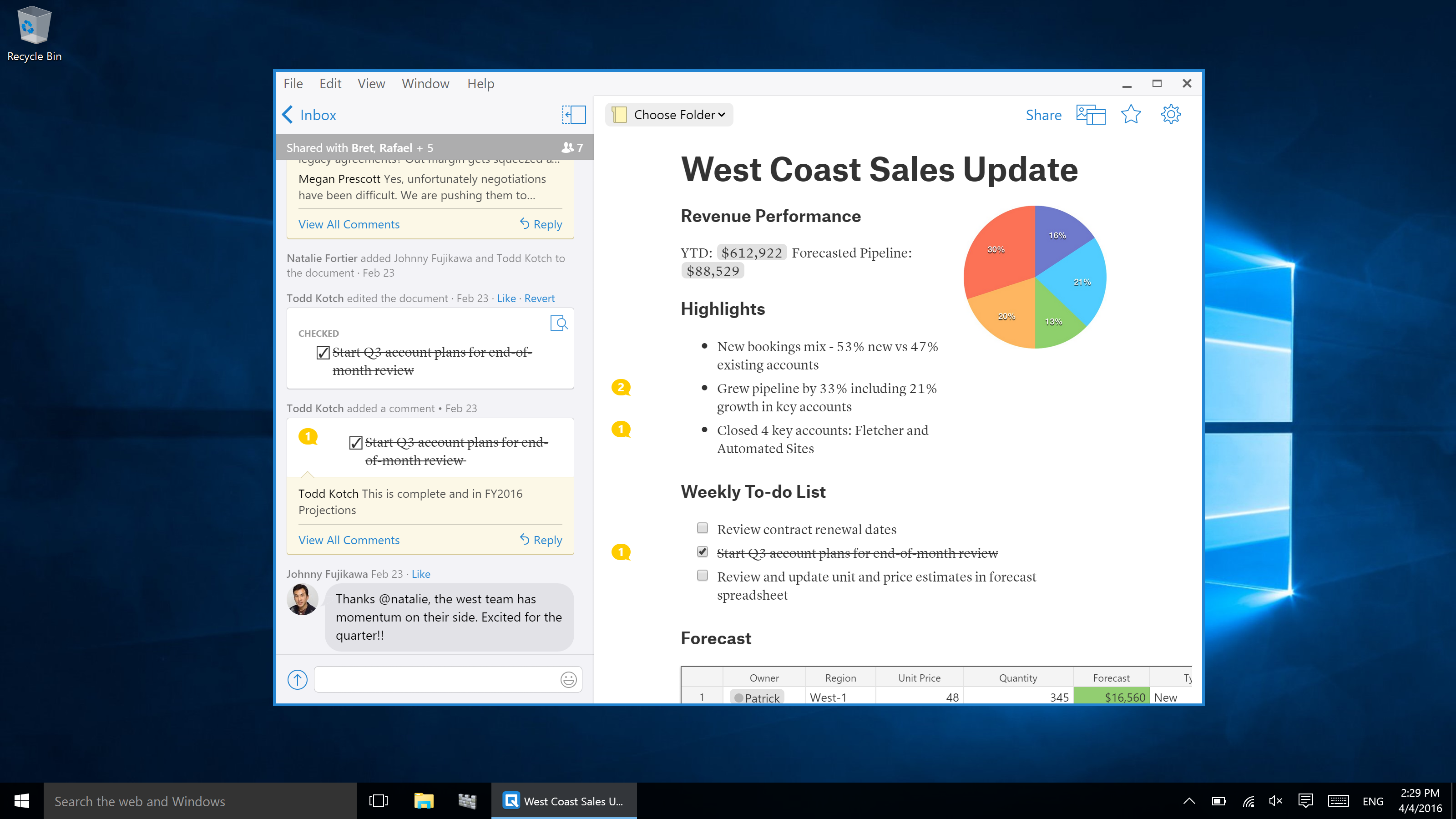 Salesforce launches Quip, an online presentation tool to take on Powerpoint and Google Slides