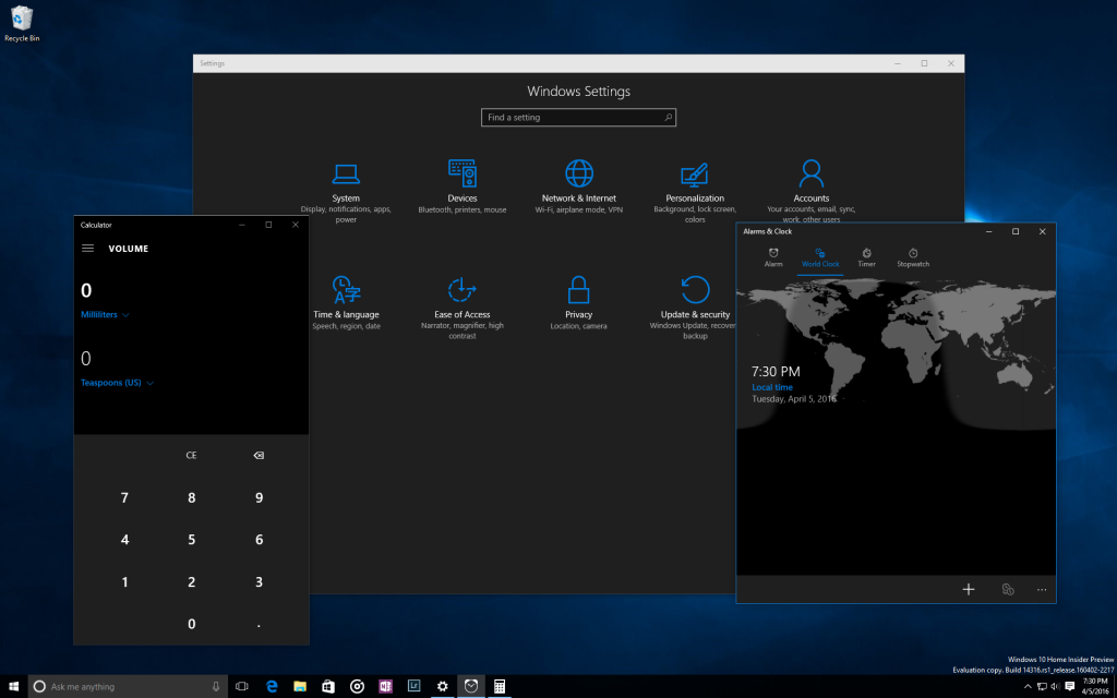 Картинки по запросу windows 10 dark mode