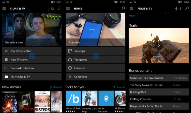 Microsoft releases revamped Store experience for Windows 10 Mobile users