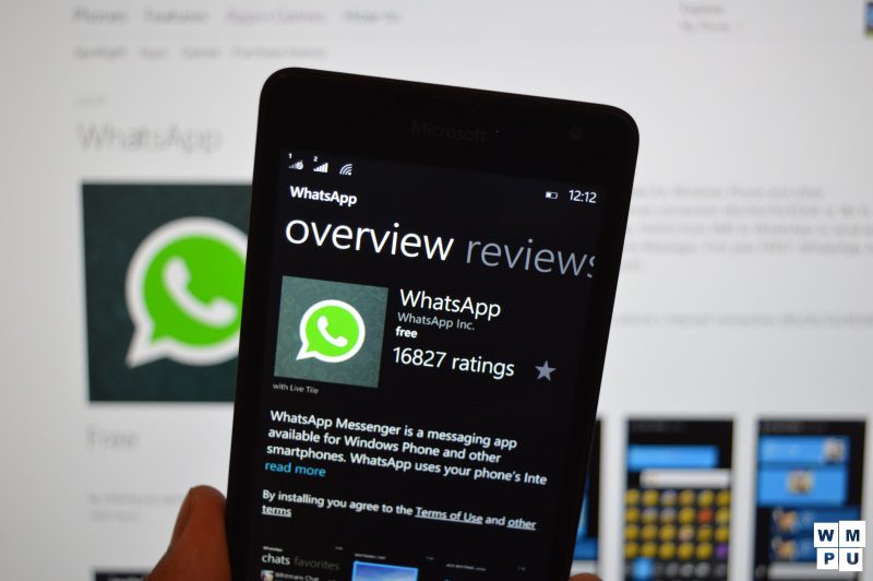 WhatsApp removes its Windows Phone app from the Microsoft Store
