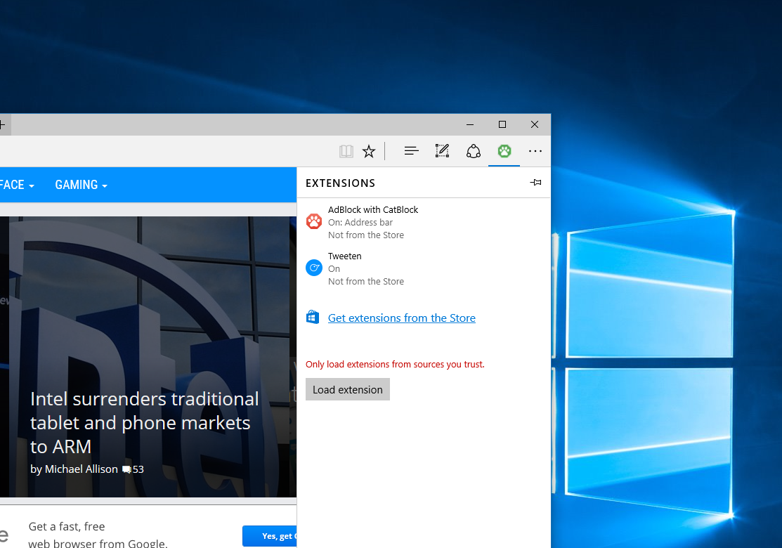 You can finally block website ads on Microsoft Edge with this new extension