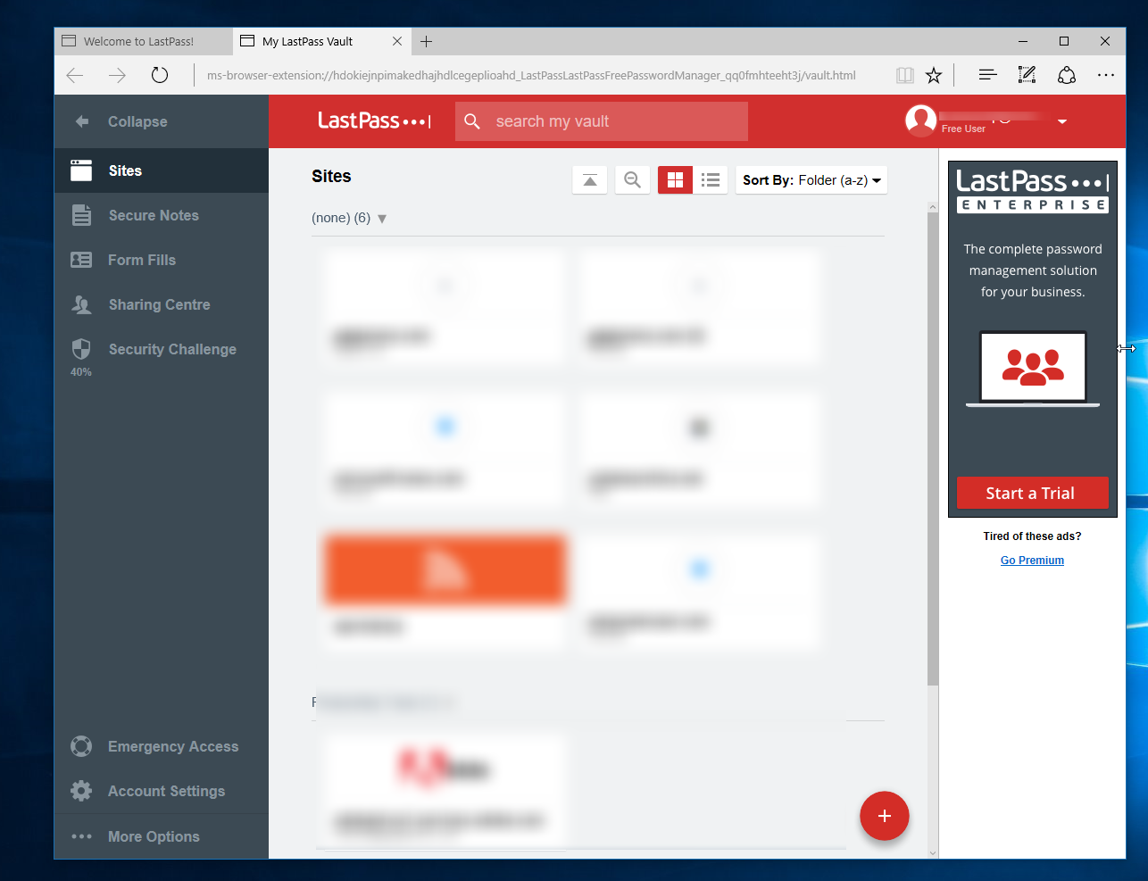 lastpass edge extension