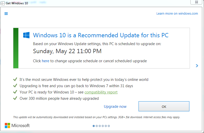 Latest GWX.exe update appears designed to trick users into upgrading to Windows 10