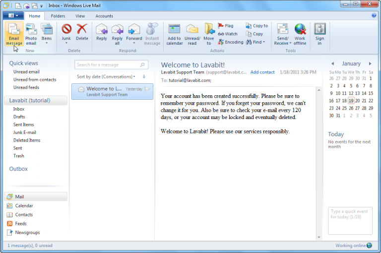 how to connect outlook 2016 to hotmail