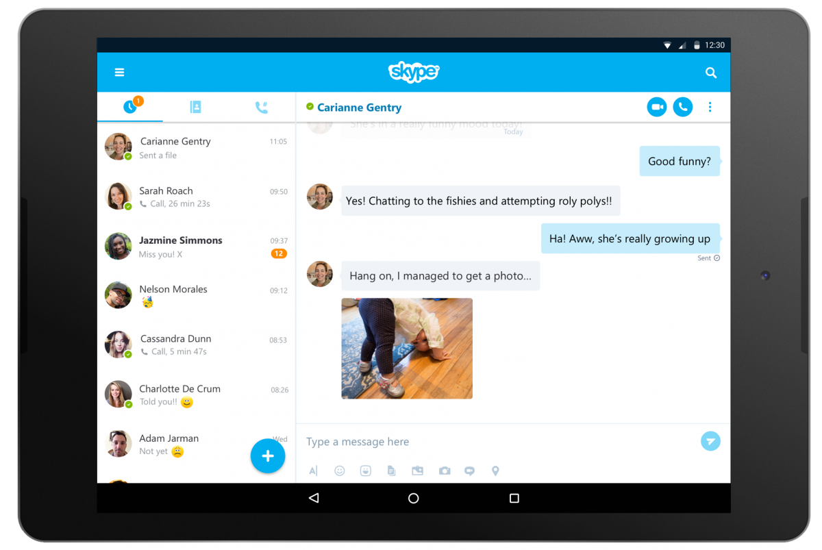 how to skype on an android